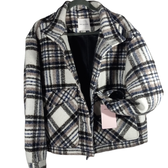 AVEC LES FILLES  Anthropologie Bone Black XLarge Jacket - Picture 2 of 8